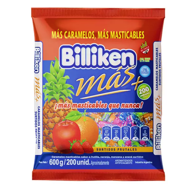 BILLIKEN MAST FRUTAL 600g (12)